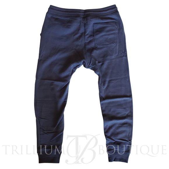 Hurley Fleece Joggers Sweatpants Men XXL Blue Slim Fit Soft Fleece Mid-Weight - Picture 3 of 3